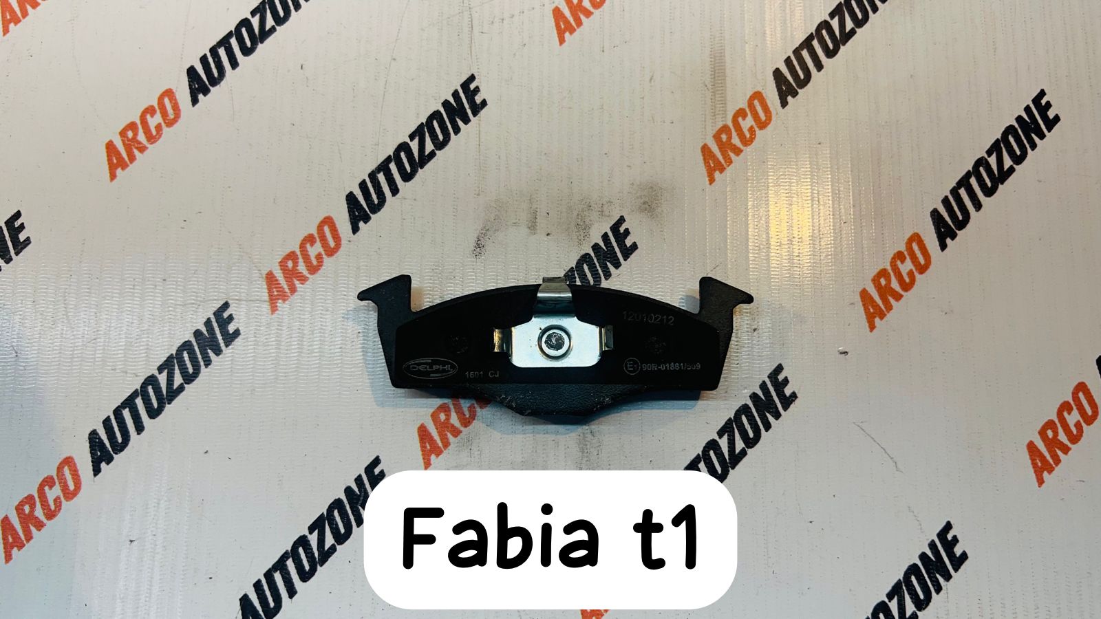 FR BRAKE PAD FABIA T1 DELPHI