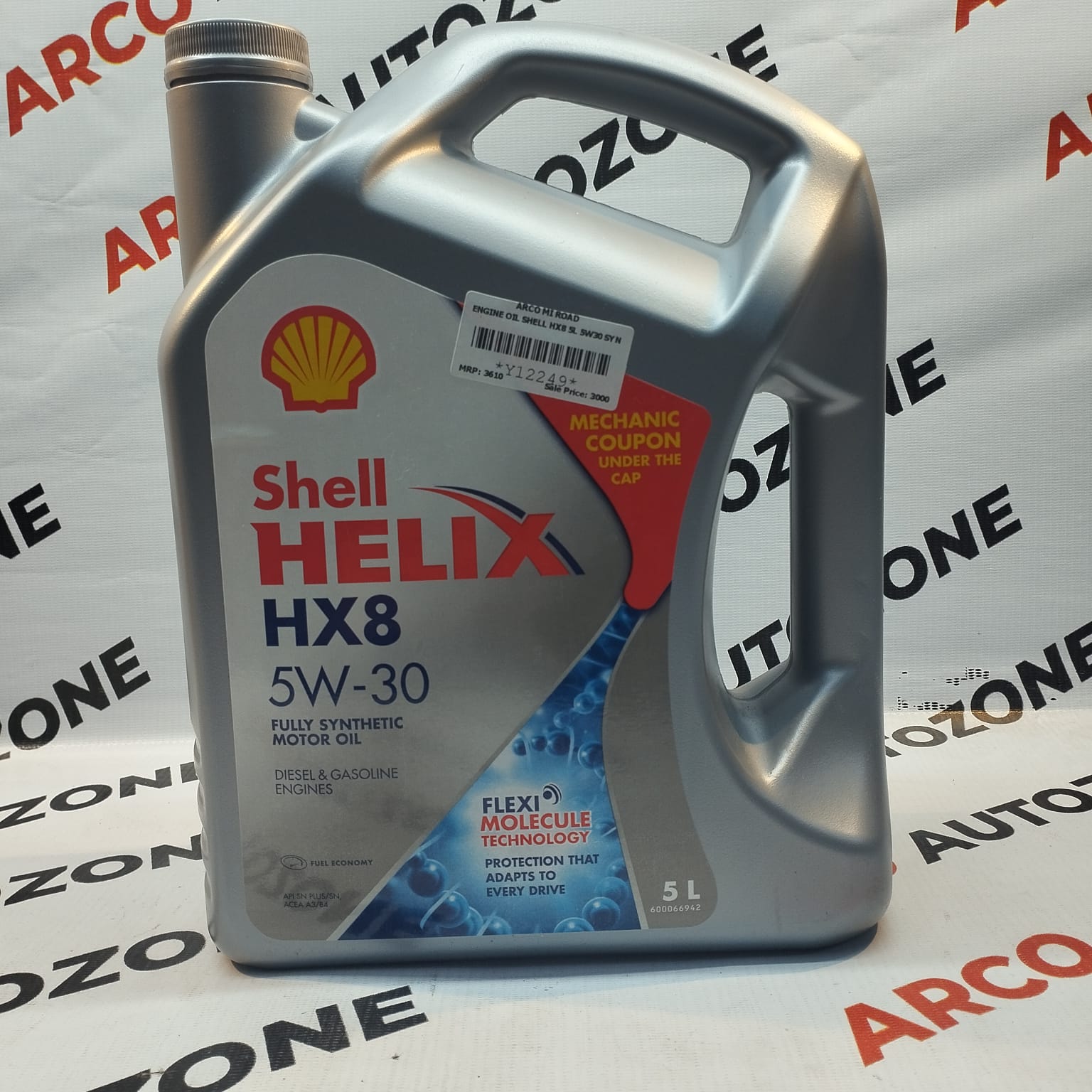 ENGINE OIL SHELL HX8 5L 5W30 SYN