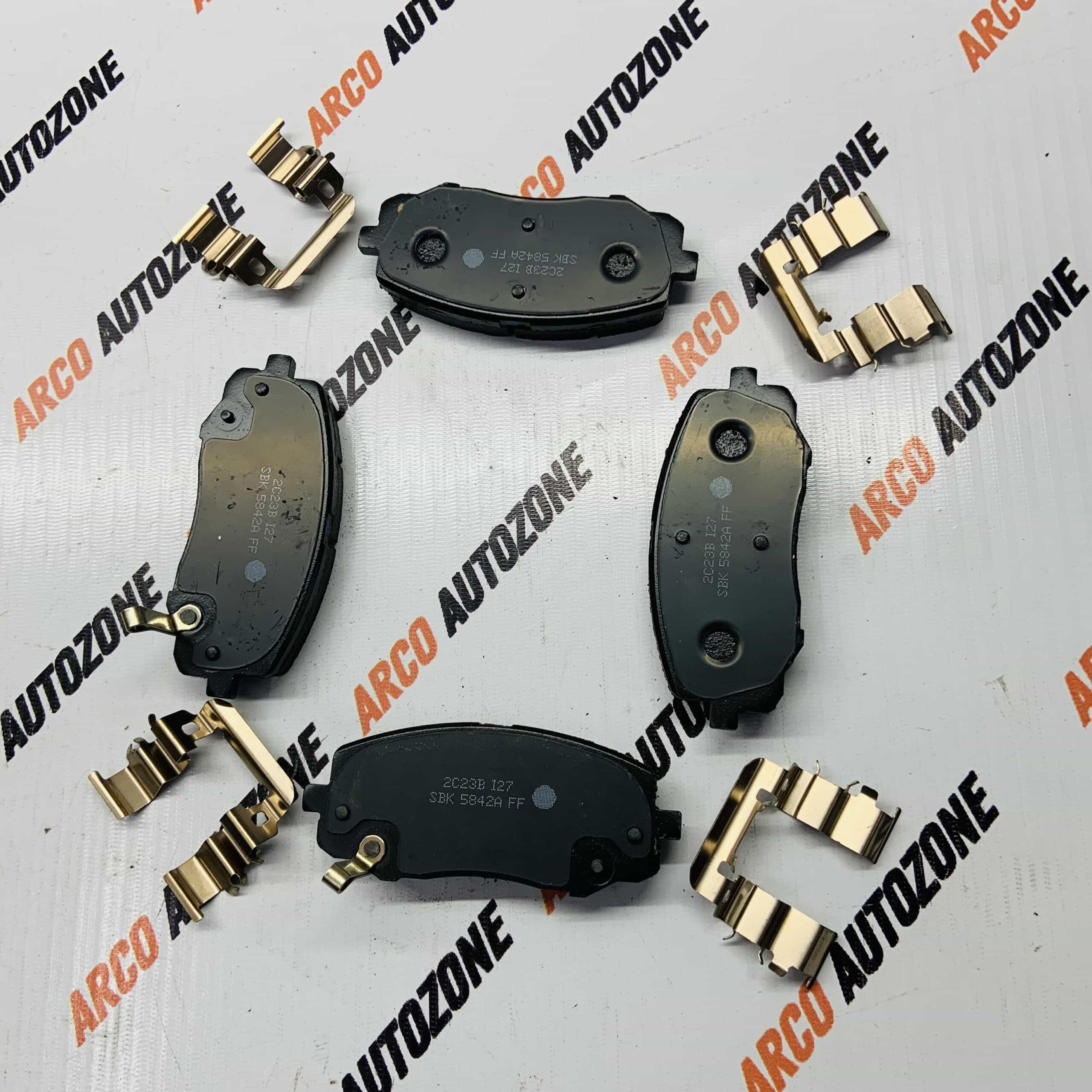 FR BRAKE PAD I10 I20 PTL HYU 581010XA00