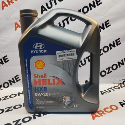 ENGINE OIL SHELL HX8 3.5 0W20 HYU