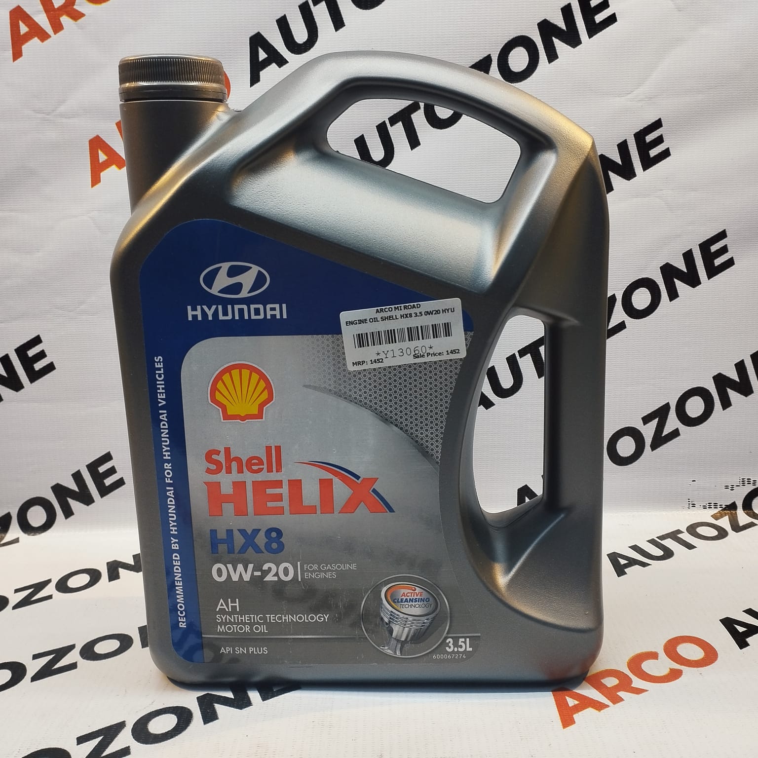 ENGINE OIL SHELL HX8 3.5 0W20 HYU