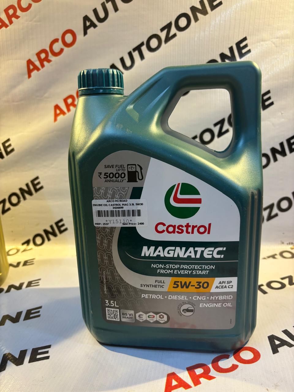 ENGINE OIL CASTROL MAG 3.5L 5W30 3436699