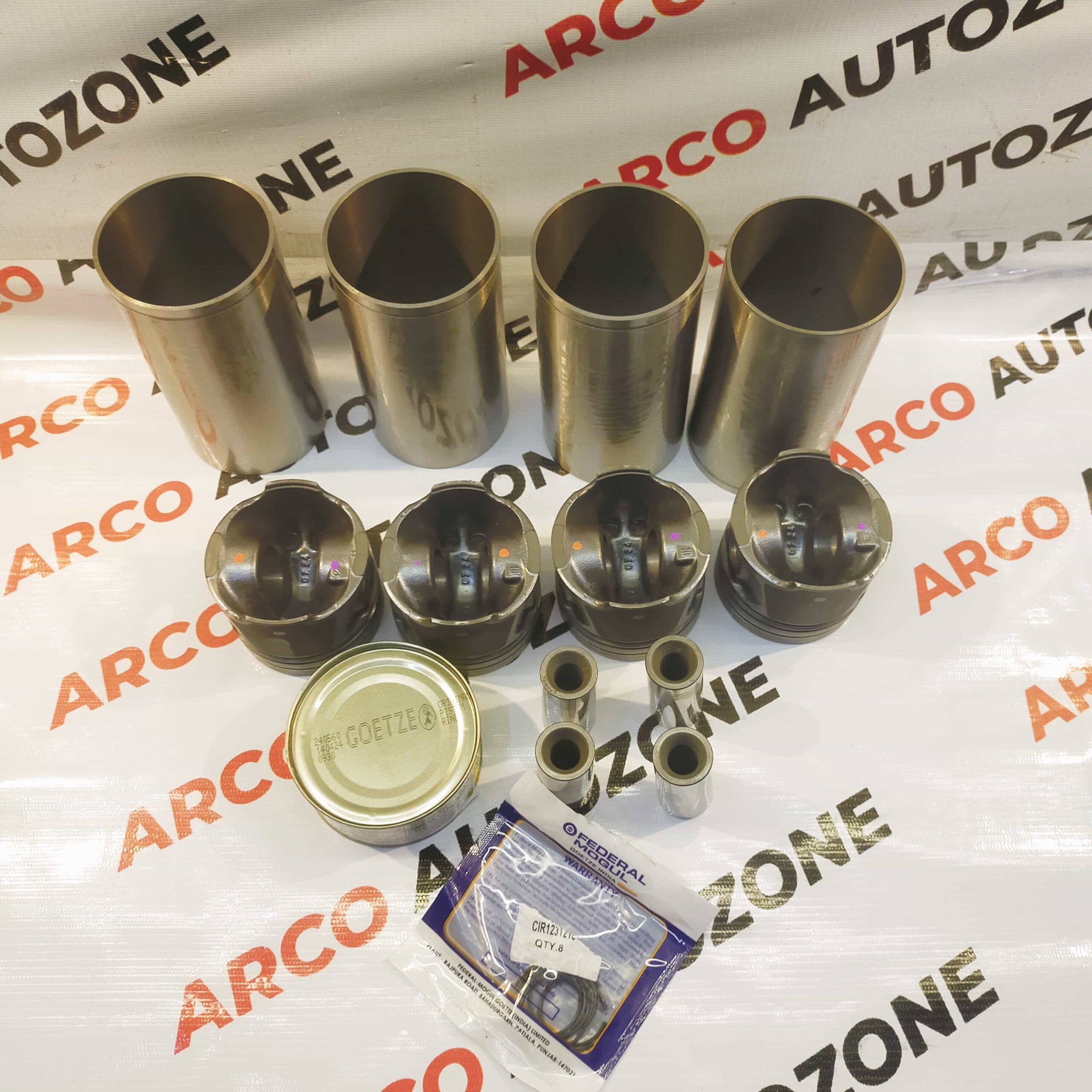 PISTON KIT DUSTER 85 MICRA SUNNY GOETZE KIT 03455 MPL STD
